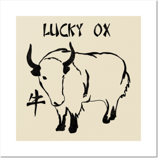 Chinese New Year – Year of the Ox Posters and Art